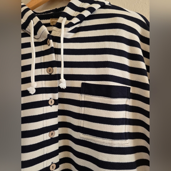 FREE PEOPLE, Remi Cardi, Nautical Stripe Combo, Size Small, MSRP $128 - Picture 7 of 9